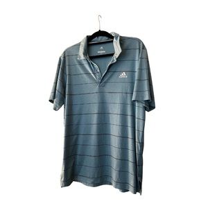 Men’s Adidas Blue Athletic Golf Polo